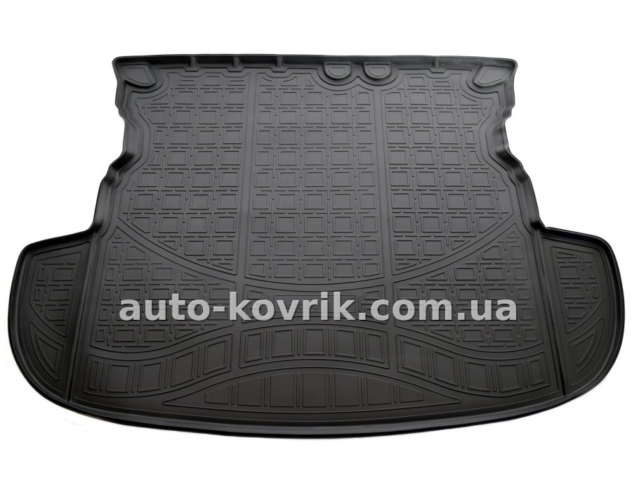 Килим в багажник Mitsubishi Outlander без органайзера 2012-> полимер