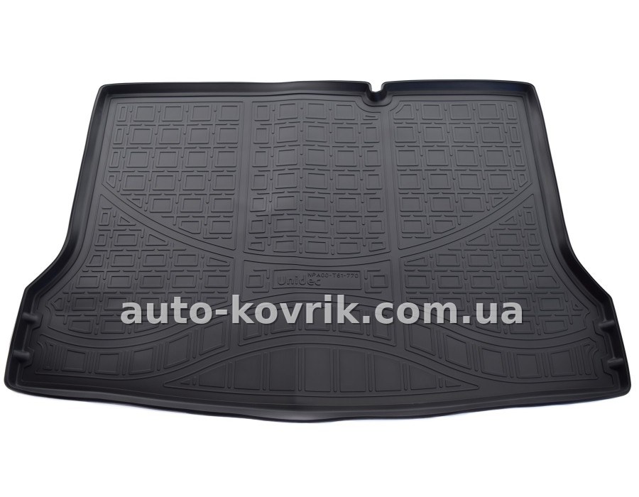 Килим в багажник Nissan Tiida Hatchback (С12) 2015-> полимер