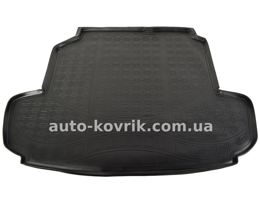 Килим в багажник Peugeot 408 Sedan 2010-> полимер