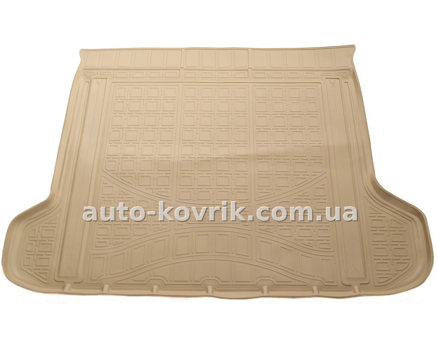 Килим в багажник Lexus GX 460 (5 мест) 2010-> бежевый полимер