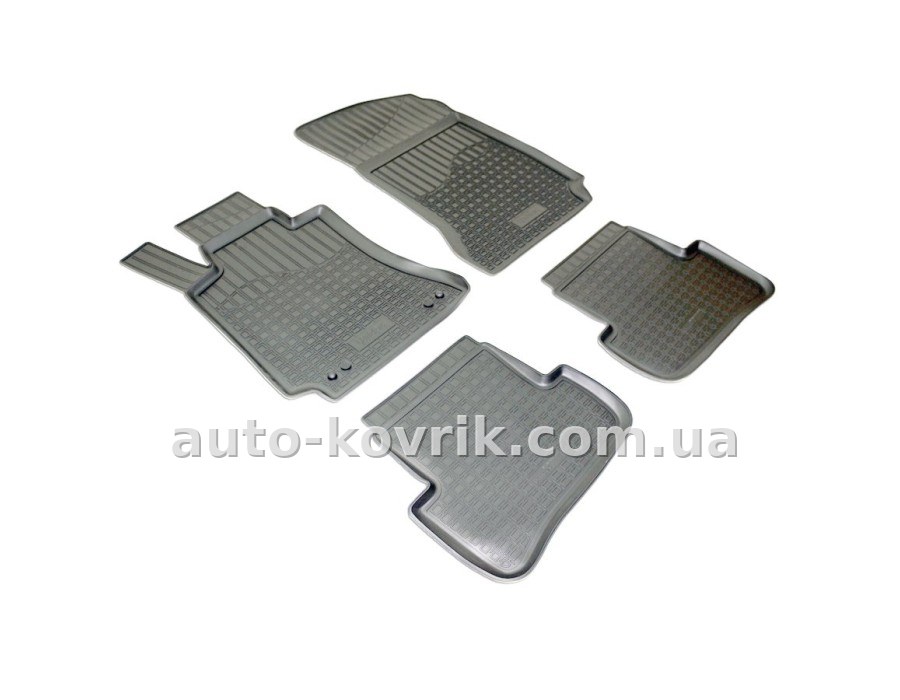 Полімерні килими салону для Мерседес C (W204) 2007->