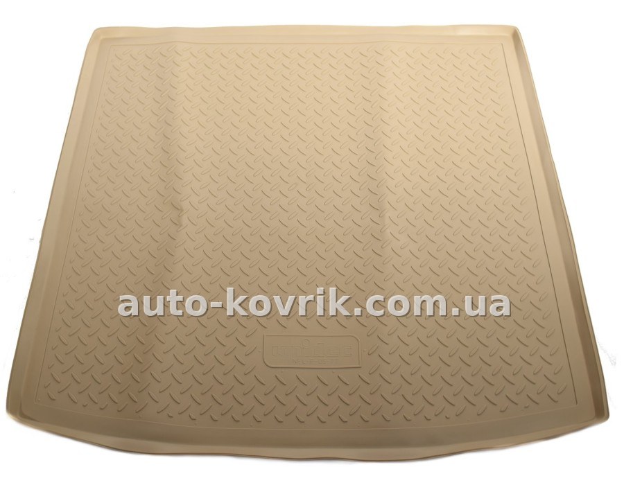 Килим в багажник Audi Q7 2005-2015 бежевый полимер