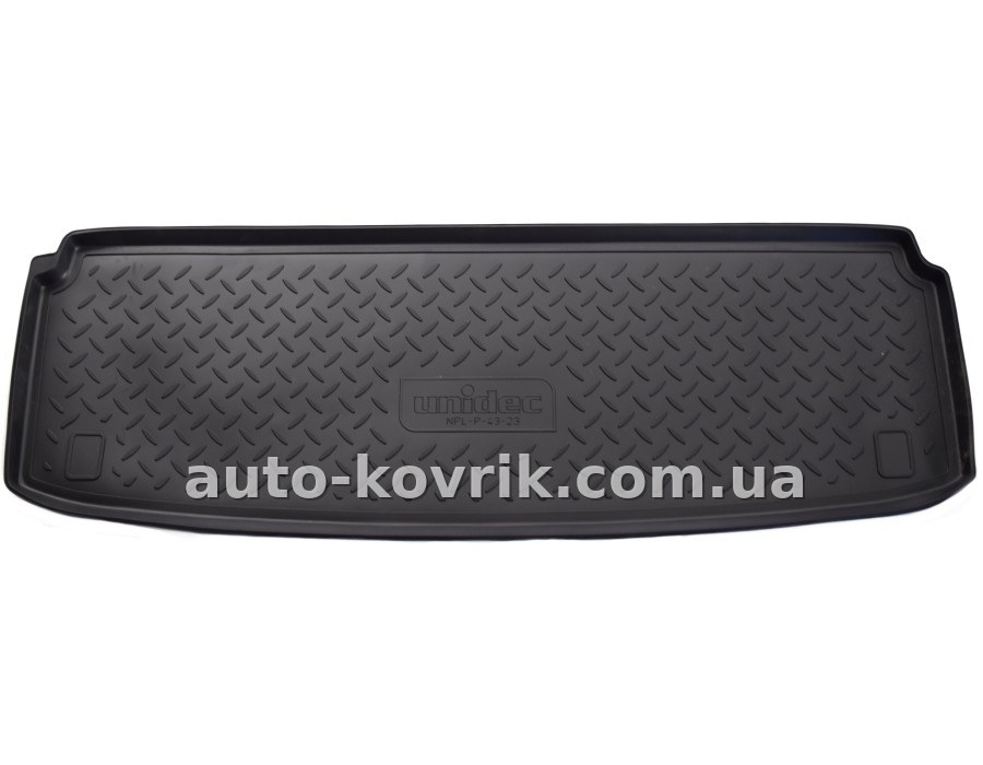 Килим в багажник Kia Mohave 7 мест 2008-> полимер