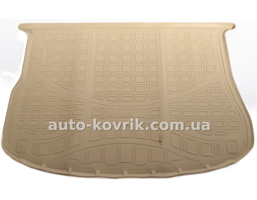 Килим в багажник Land Rover Range Rover Evoque 2011-> бежевый полимер