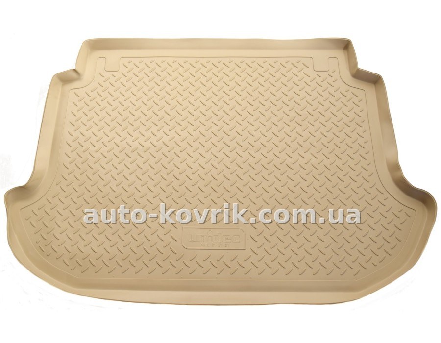 Килим в багажник Nissan Murano 2003-2008 бежевый полимер