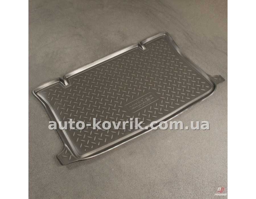 Килим в багажник Chevrolet Aveo Hatchback 2006-2011 гумово-пластиковий