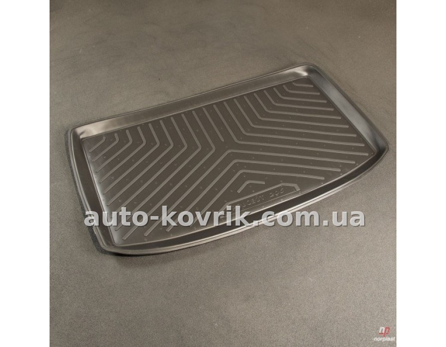 Килим в багажник Peugeot 206 Hatchback 1998-> полимер