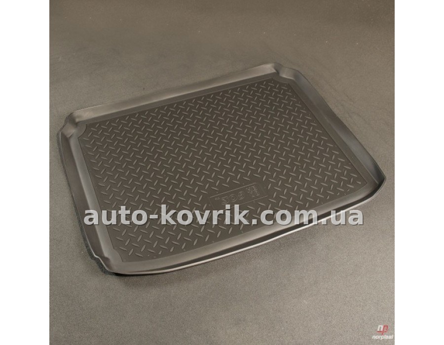 Килим в багажник Peugeot 308 Hatchback 2007-2013 полимер
