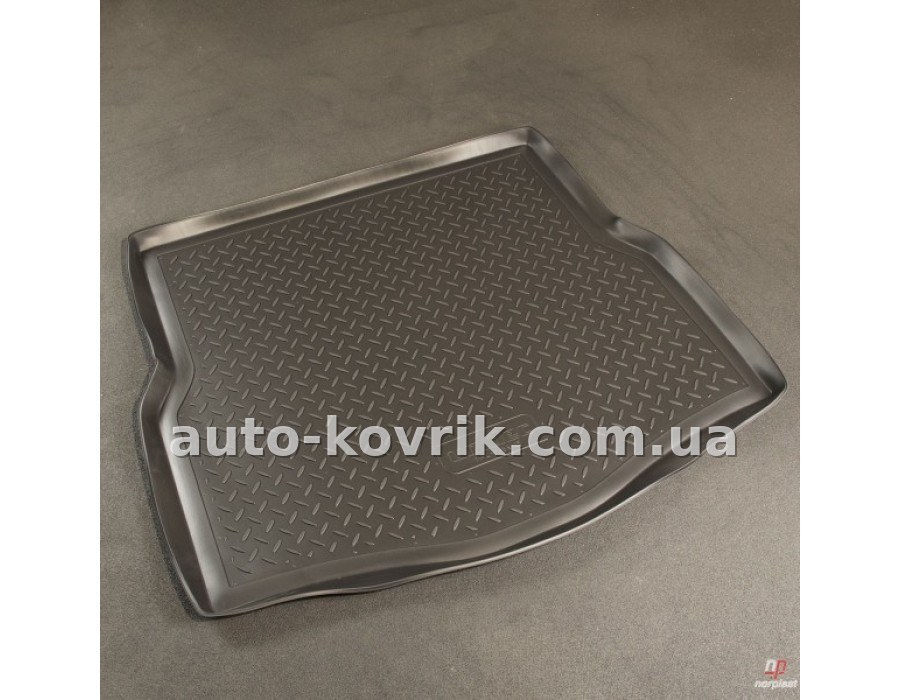 Килим в багажник Reno Laguna Hatchback 2007-> гумово-пластиковий