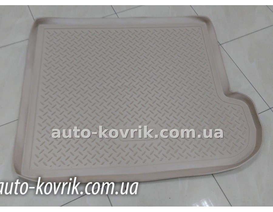 Килим в багажник Subaru Tribeca 2005-> бежевый полимер — додаткове фото