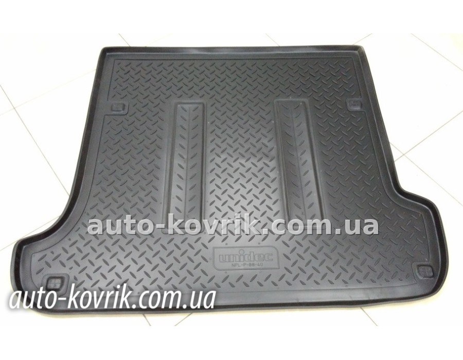 Килим в багажник Toyota Land Cruiser Prado 120 2002-2009 полимер
