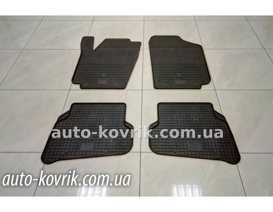 Гумові килимки в салон Volkswagen Polo Hatchback 2010-> — додаткове фото