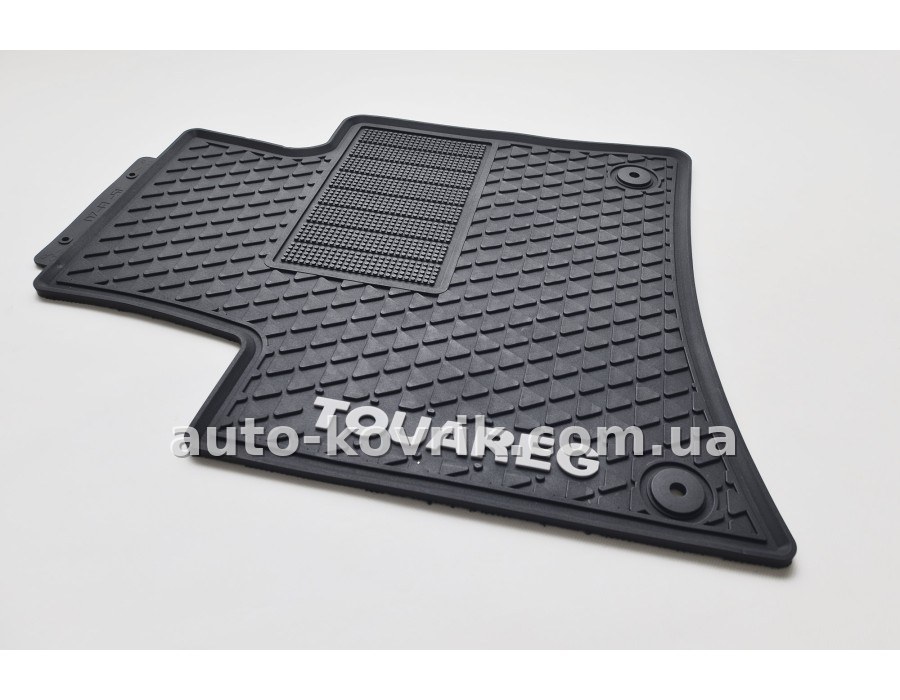VW Touareg 2010 по 2018 Оригінальні килимки HAVOC гумові в салон повний комплект