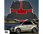 Килимки Mercedes-Benz ML W-166 2011-2019 в салон, версія 2 Havoc Originals — фото 1