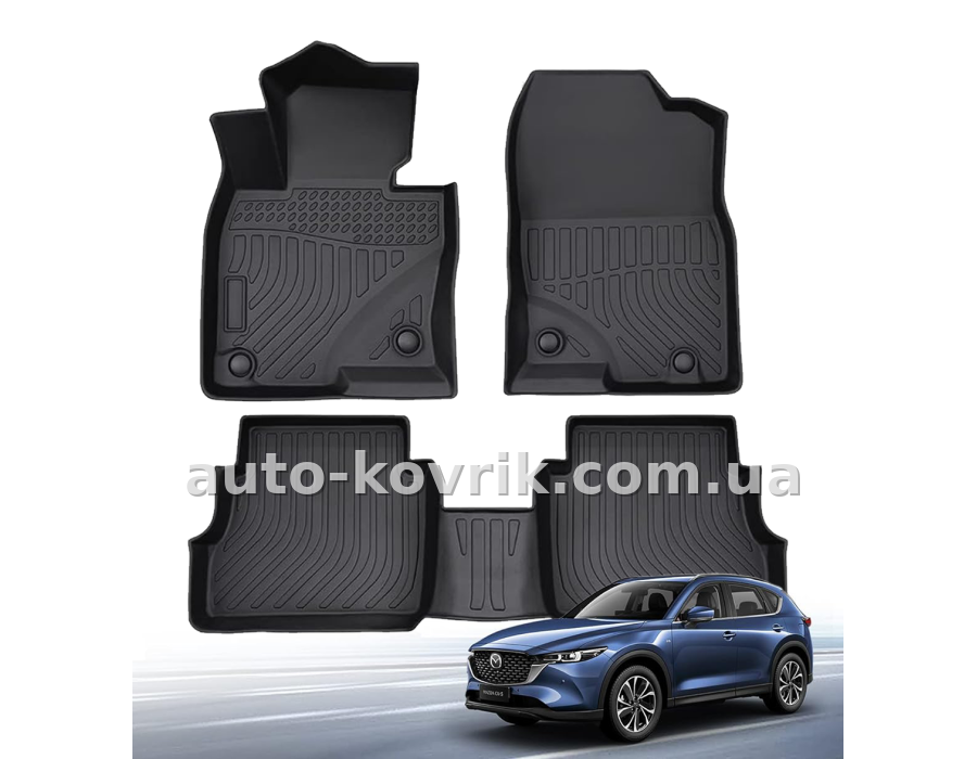 Всепогодні килимки в салон Mazda CX-5 2017-2025 Havoc™ Maximum Coverage — додаткове фото