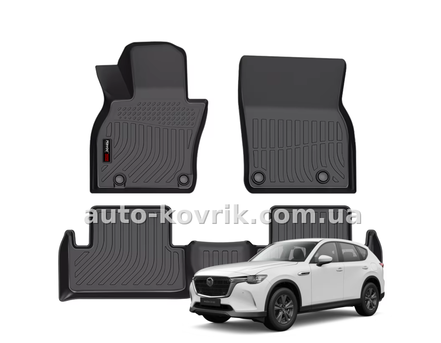 Всепогодні килимки в салон Mazda CX-60 2022-2025 Havoc™ Maximum Coverage — додаткове фото