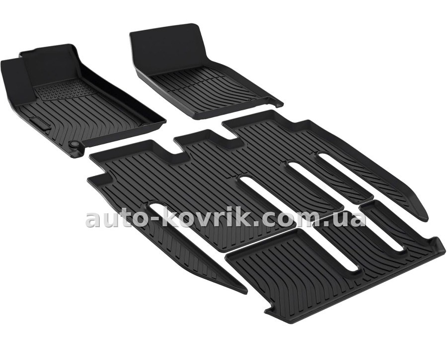 Килимки Tesla Model X 2022-2024 7 Seater в салон Havoc Maximum Coverage — додаткове фото