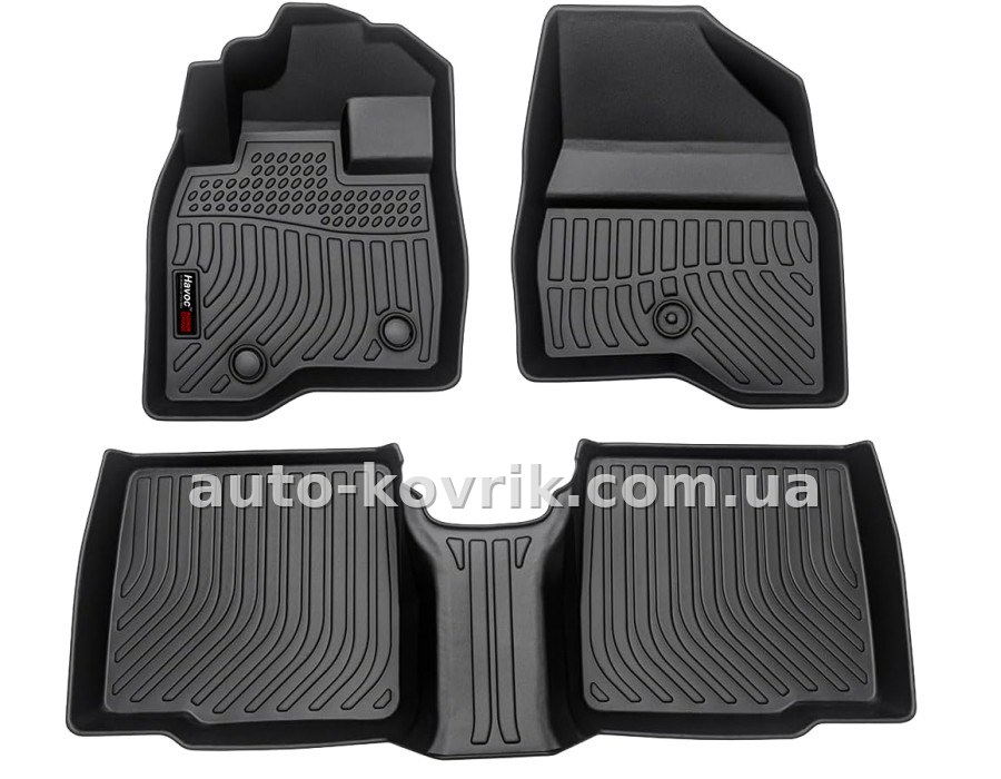 Всепогодні килимки в салон Ford Explorer 2010-2019 Havoc™ Maximum Coverage