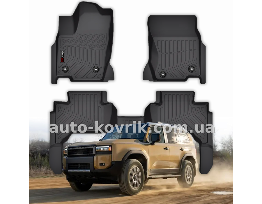 Всепогодні килимки в салон Toyota LandCruiser 250 Prado 2025+ Havoc™ Maximum Coverage — додаткове фото