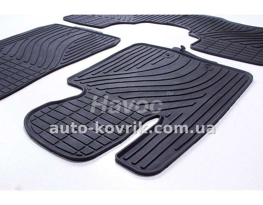 Kia Sorento з 2012 по 2015 Оригінальні килимки HAVOC гумові в салон повний комплект