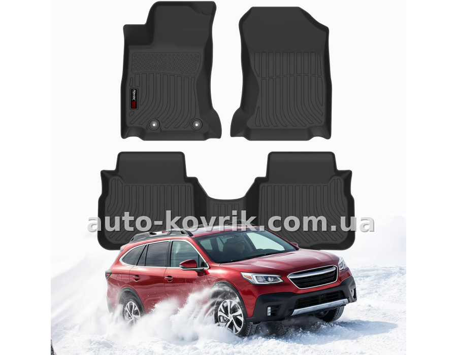 Всепогодні килимки в салон Subaru Outback/Legacy 2020-2025 Havoc™ Maximum Coverage — додаткове фото
