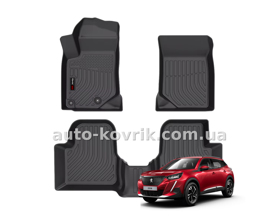 Всепогодні килимки в салон Peugeot 2008 2023-2026 Havoc™ Maximum Coverage — додаткове фото