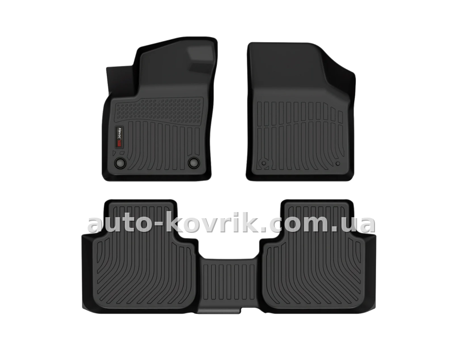 Всепогодні килимки в салон Volkswagen Atlas Cross Sport 2020-2024 Havoc™ Maximum Coverage