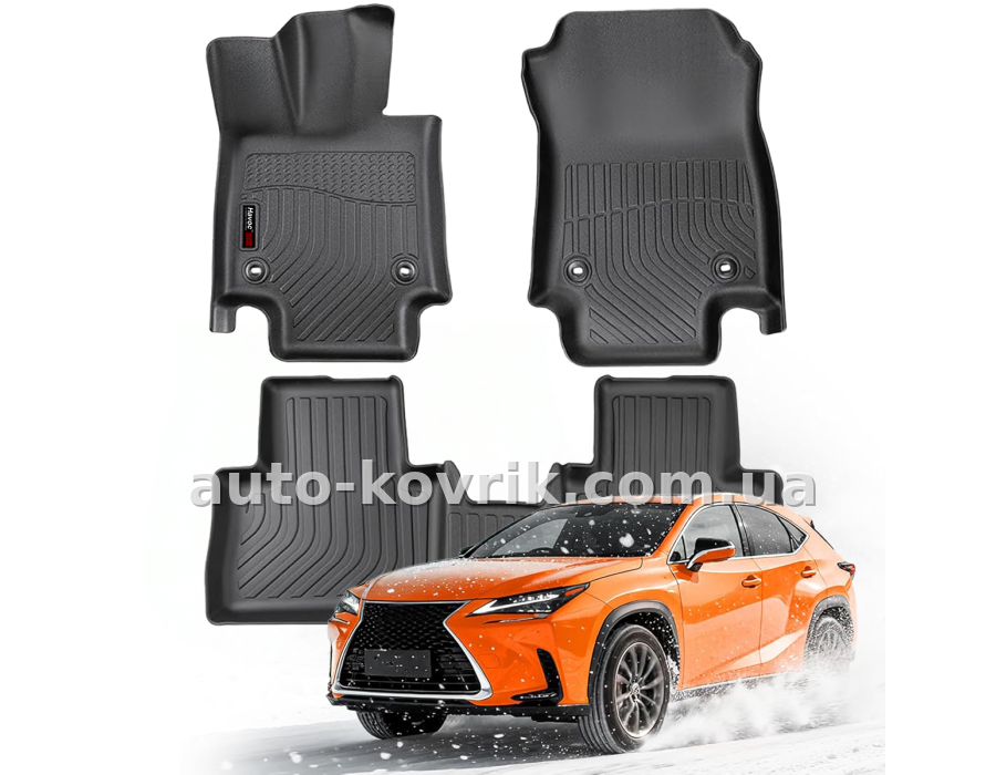 Всепогодні килимки в салон Lexus NX 2022-2026 Havoc™ Maximum Coverage — додаткове фото
