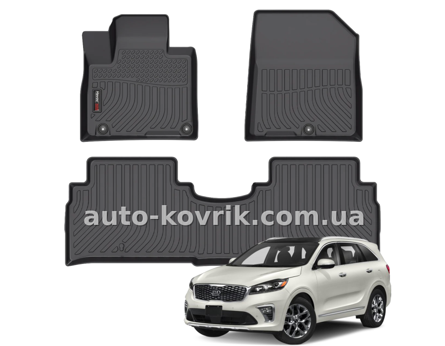 Всепогодні килимки в салон KIA Sorento 2016-2020 Havoc™ Maximum Coverage — додаткове фото
