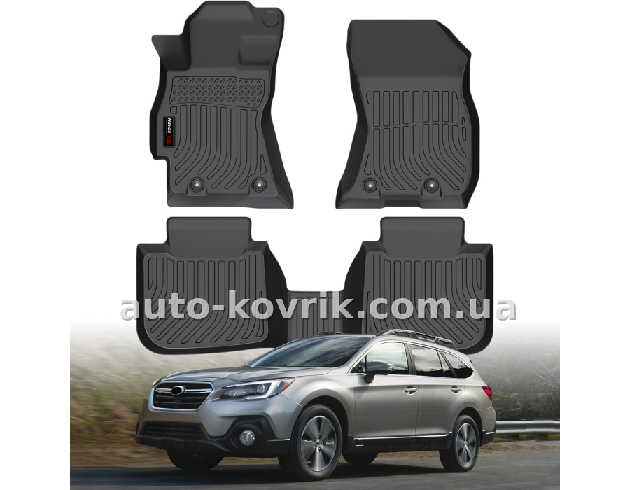 Всепогодні килимки в салон Subaru Outback/Legacy 2015-2019 Havoc™ Maximum Coverage — додаткове фото
