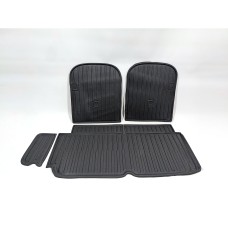 Килимок HAVOC 3D у багажник Tesla Model X I, рестайл 2021–2024, 6 та 7 місць