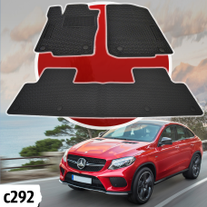 Mercedes GLE Coupe C292 2015-2019 Оригінальні килимки HAVOC гумові в салон