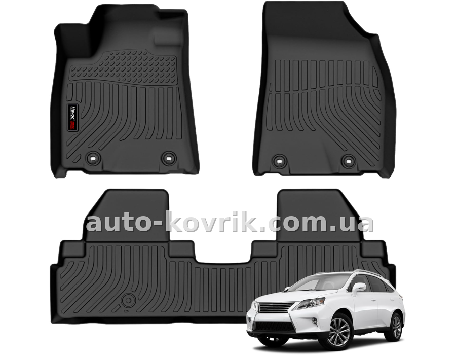 Всепогодні килимки в салон Lexus RX350 2009-2015 Havoc™ Maximum Coverage — додаткове фото