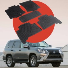 LEXUS GX460 2017 2018 2019 2020 Оригінальні килимки HAVOC гумові в салон повний комплект