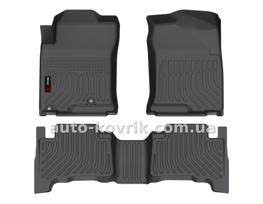 Килимки Toyota Prado 120 2003-2009 в салон Havoc Maximum Coverage — додаткове фото