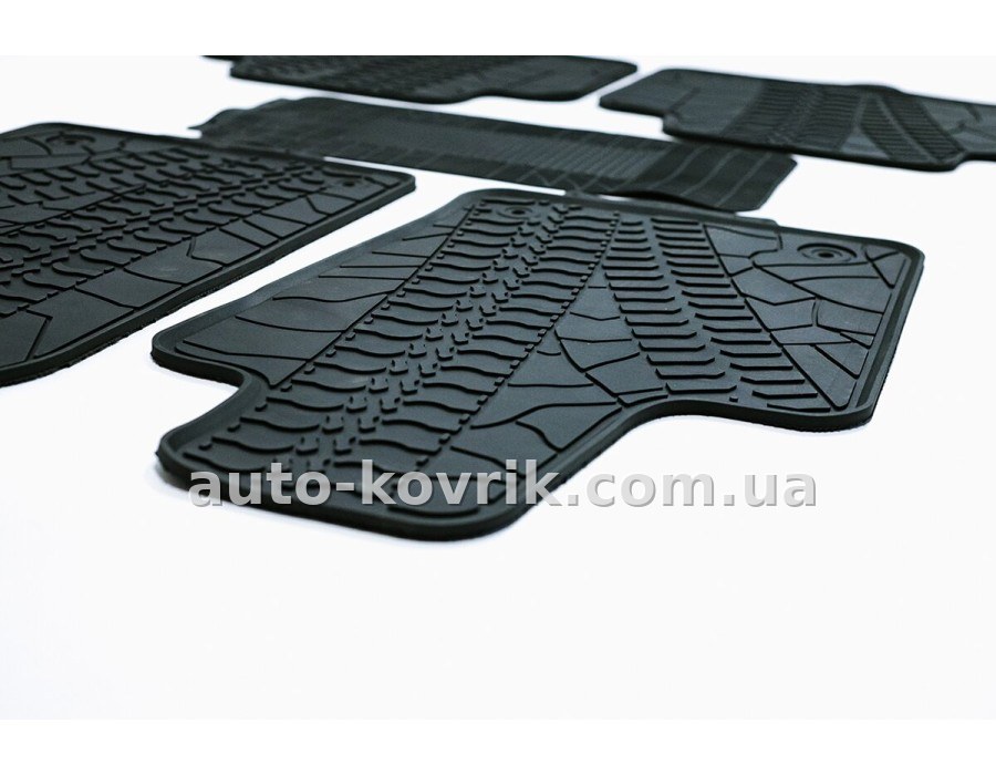Jeep Grand Cherokee 2011-2021 Оригінальні килимки HAVOC гумові в салон повний комплект