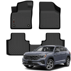Всепогодні килимки в салон Volkswagen Atlas Cross Sport 2020-2024 Havoc™ Maximum Coverage
