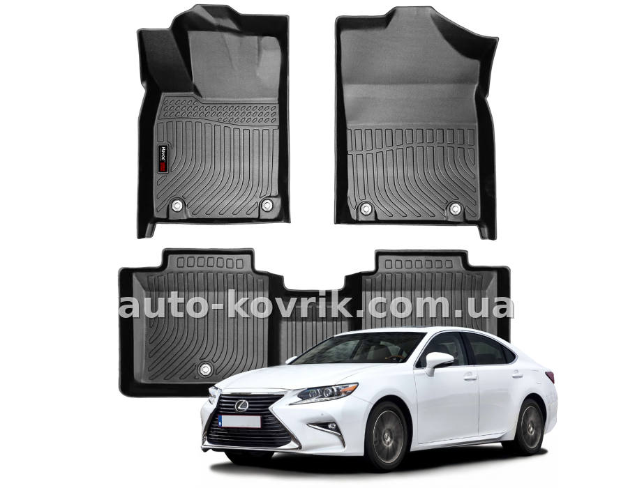 Всепогодні килимки в салон Lexus ES 2013-2018 Havoc™ Maximum Coverage — додаткове фото