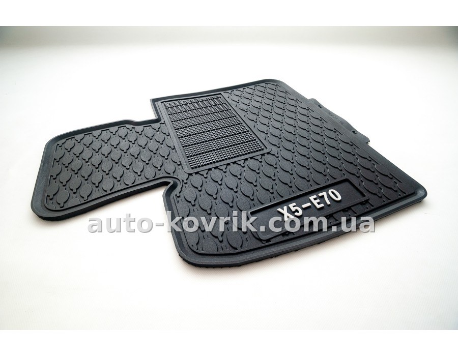 BMW X5 E70 2007 - 2013 Оригінальні килимки HAVOC гумові в салон повний комплект — додаткове фото