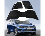 VW Touareg 2010 по 2018 Оригінальні килимки HAVOC гумові в салон повний комплект — фото 8