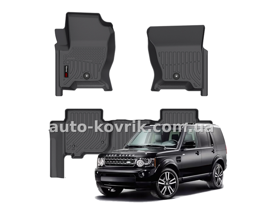 Всепогодні килимки в салон Land Rover Discovery 4 2013-2016 Havoc™ Maximum Coverage — додаткове фото