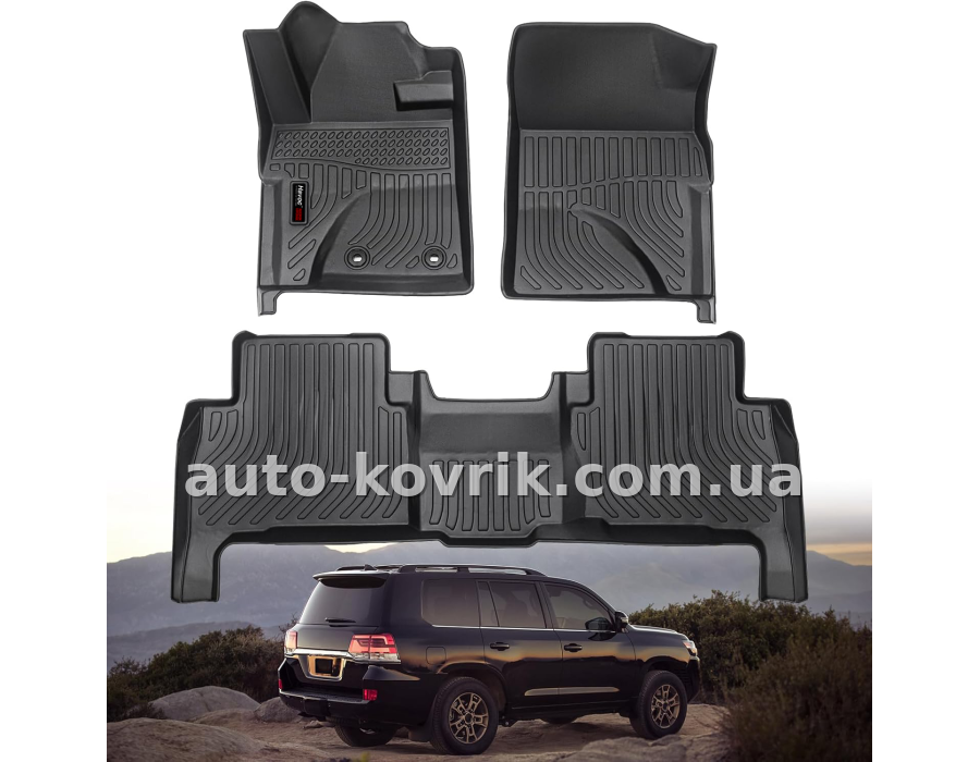 Всепогодні килимки в салон Toyota Land cruiser 200 2008-2021 Havoc™ Maximum Coverage — додаткове фото