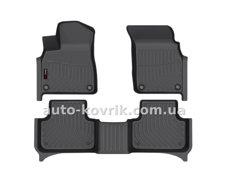 Всепогодні килимки в салон Audi Q7 2015-2025 Havoc™ 2 ряди Maximum Coverage