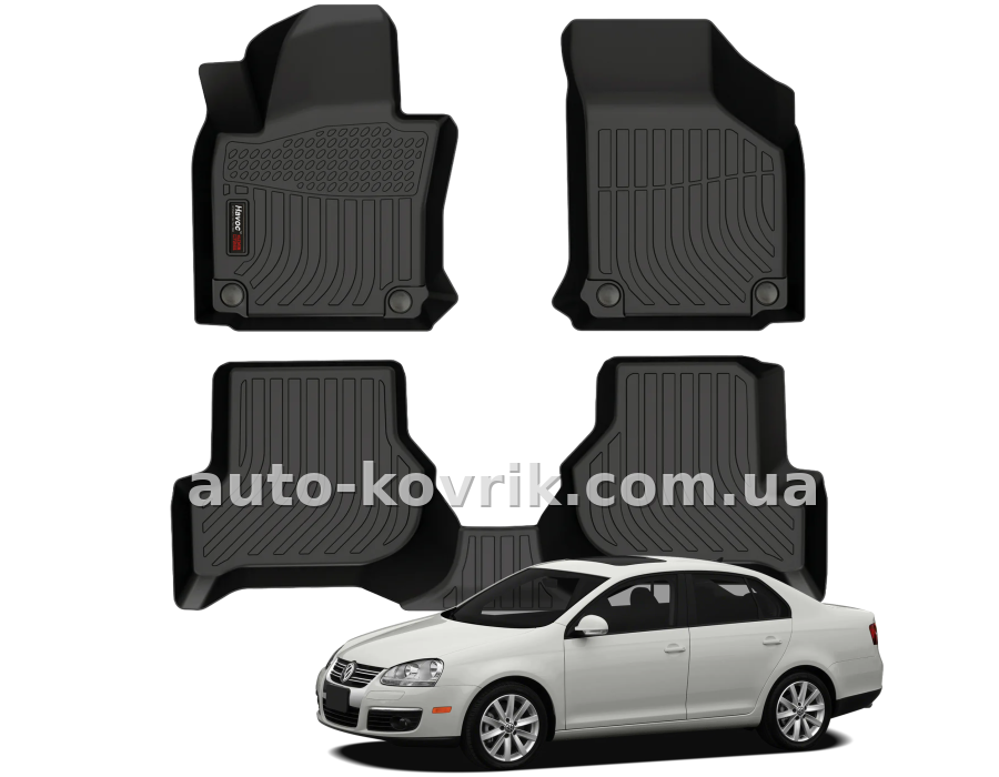 Всепогодні килимки в салон Volkswagen Jetta 2006-2010 Havoc™ Maximum Coverage — додаткове фото
