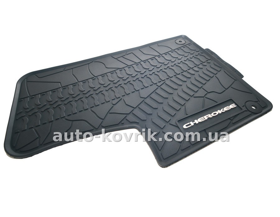 Jeep Cherokee 2014-2023 Оригінальні килимки HAVOC гумові в салон — додаткове фото