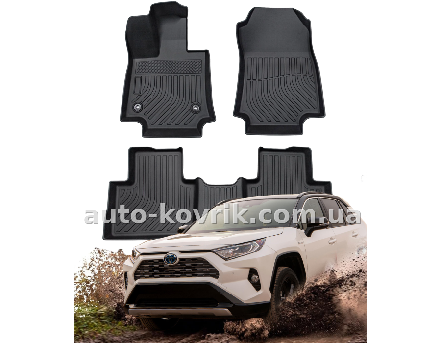 Всепогодні килимки в салон Toyota Rav-4 2019-2024 Havoc™ Maximum Coverage — додаткове фото