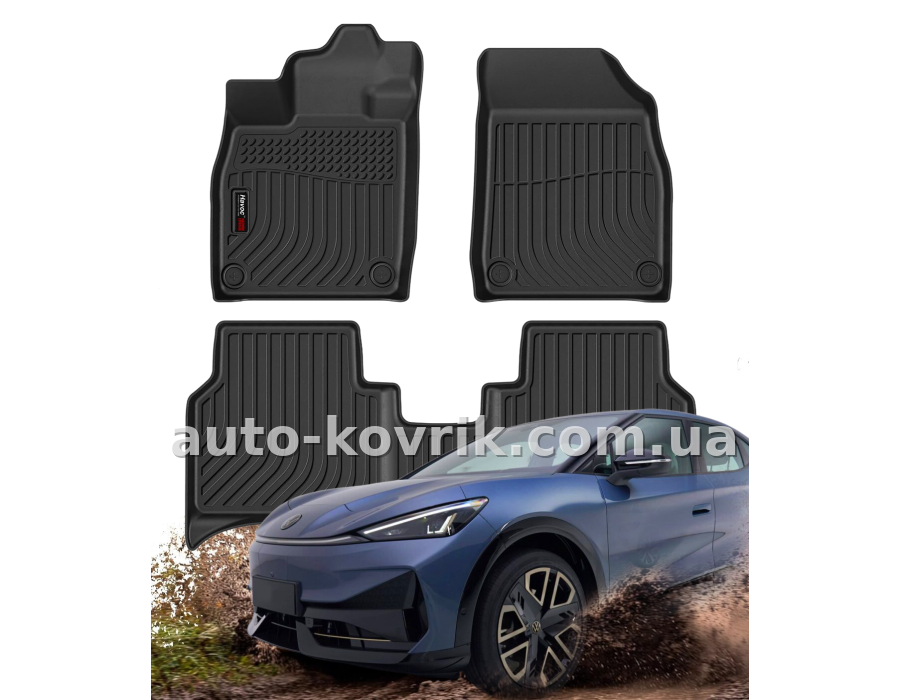 Всепогодні килимки в салон ID.UNYX 2024-2025 Havoc™ Maximum Coverage — додаткове фото