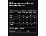Всепогодні килимки в салон Hyundai Tucson NX4 2022-2026 Havoc™ Maximum Coverage — фото 7