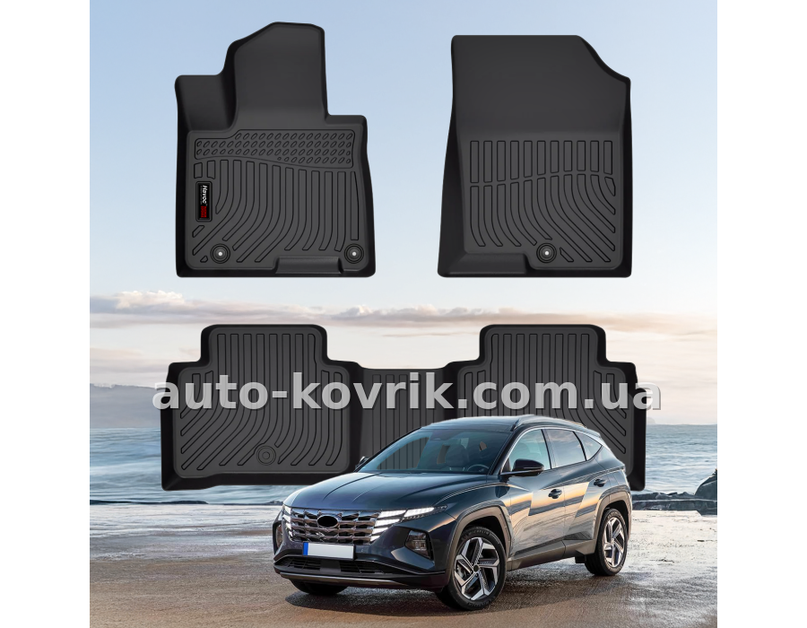 Всепогодні килимки в салон Hyundai Tucson NX4 2022-2026 Havoc™ Maximum Coverage — додаткове фото