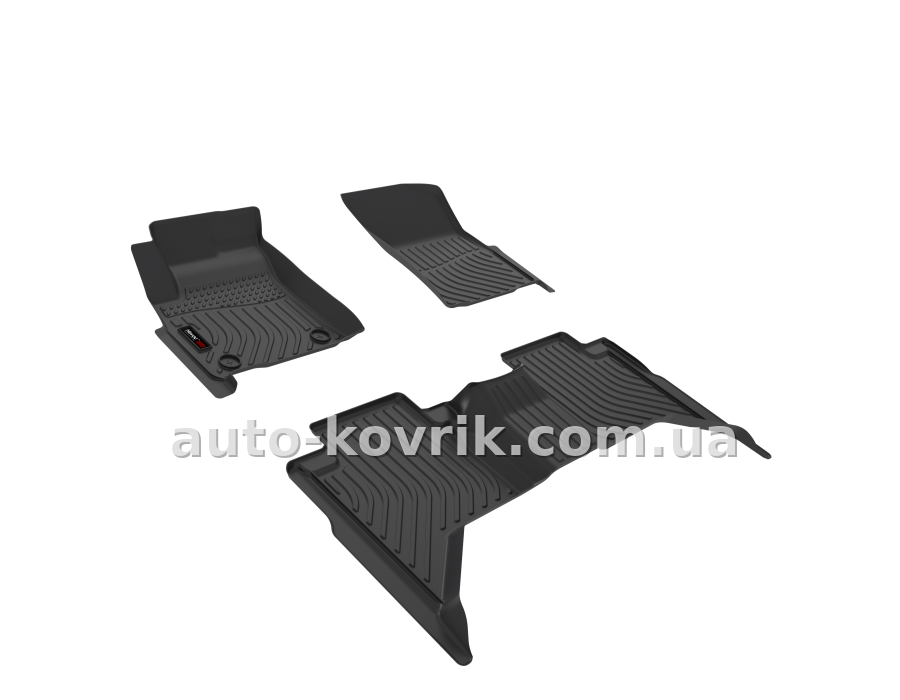Килимки Toyota Hilux Revo 2015-2025 в салон Havoc Maximum Coverage — додаткове фото
